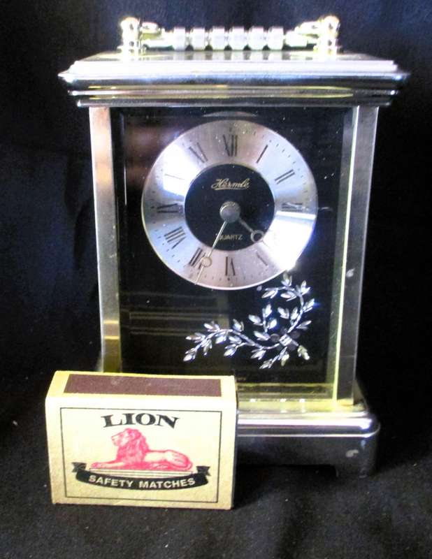 Vintage London Clock Company Carriage Clock Battery Operated West Germany 140x100x75mm