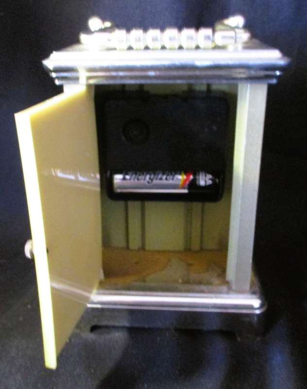 Vintage London Clock Company Carriage Clock Battery Operated West Germany 140x100x75mm