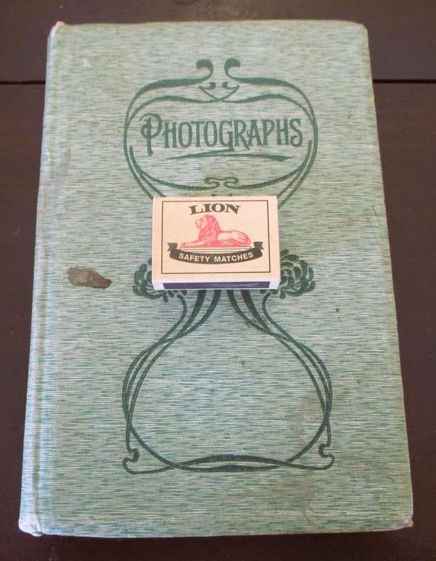 Vintage Family Photo Album 1920s. 240x160mm place for 56 photos.