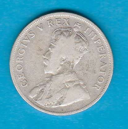 1934 South Africa Silver Two Shilling/ Florin. As per scan.
