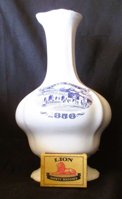 Vintage porcelain PAARL ROCK BRANDY DECANTER, lid missing. As per photo