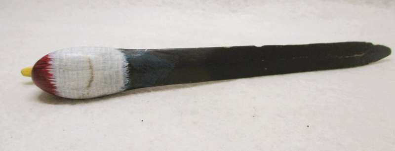 Vintage Hand Painted Bird Letter Opener - 20cm