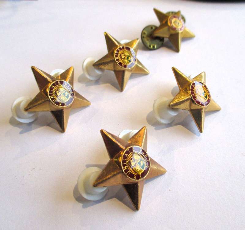 Ex Unitate Vires Pips X 5 - 2,5cm