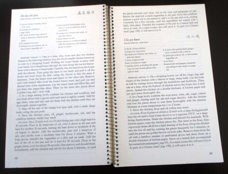 The cooking of China Book by Emily Hahn 1969, Foods of the World. p128