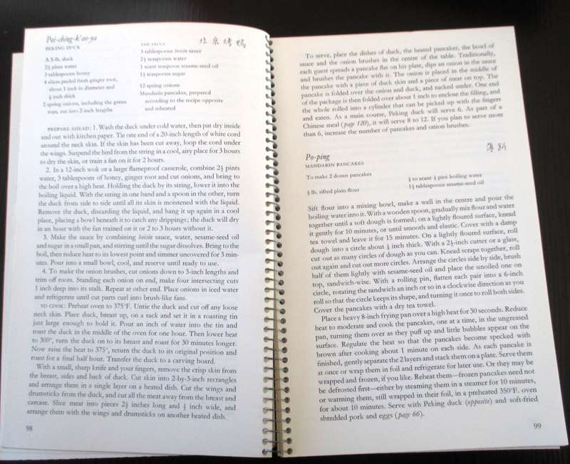 The cooking of China Book by Emily Hahn 1969, Foods of the World. p128