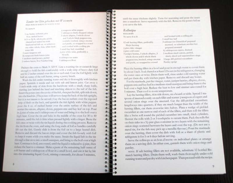 The Cooking of Germany Book by Nika Standen Hazelton 1970, Foods of the World. p128