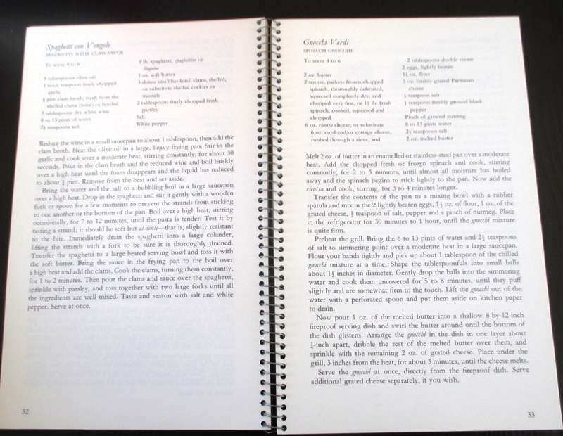 The cooking of Italy Book by Waverley Root 1969, Foods of the World. p104