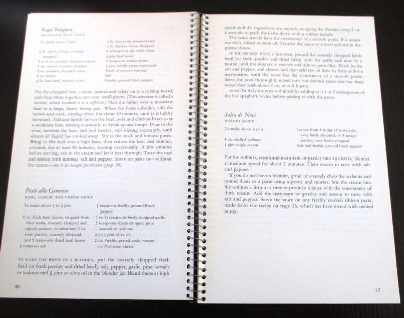 The cooking of Italy Book by Waverley Root 1969, Foods of the World. p104