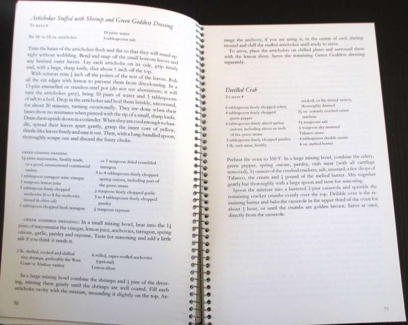 Recipes, American cooking : Southern style Book by Time-Life Books 1969, Foods of the World. p128