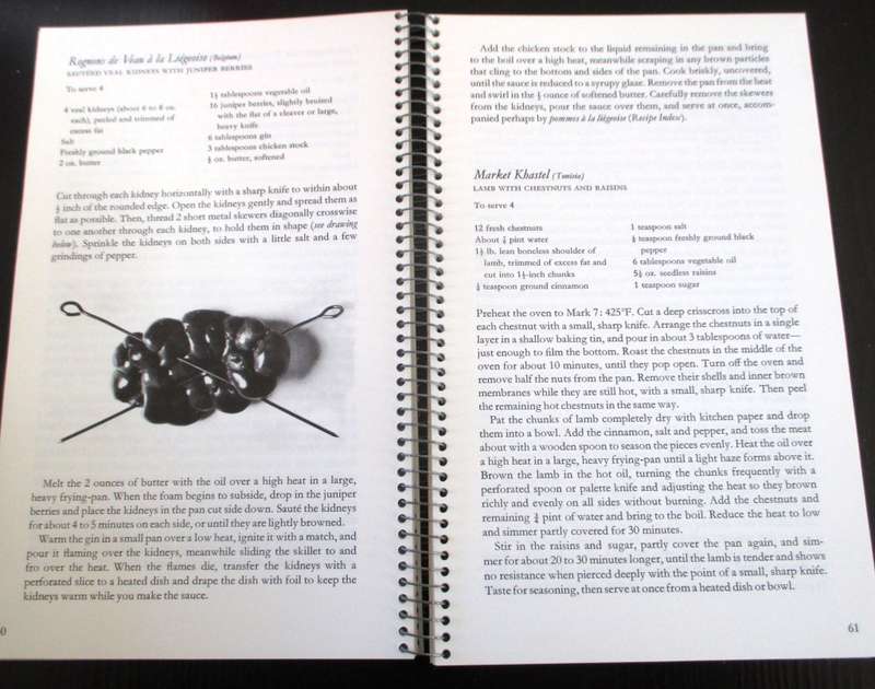 A Quintet Of Cuisines Time Life Cookbook 1970, Foods of the World. p158
