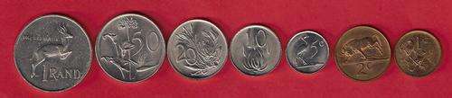 SA Rep 1984 Complete Coin Set R1 â 1c