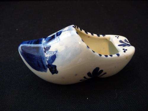 Delft Blue Holland Small Ashtray - Clog shaped