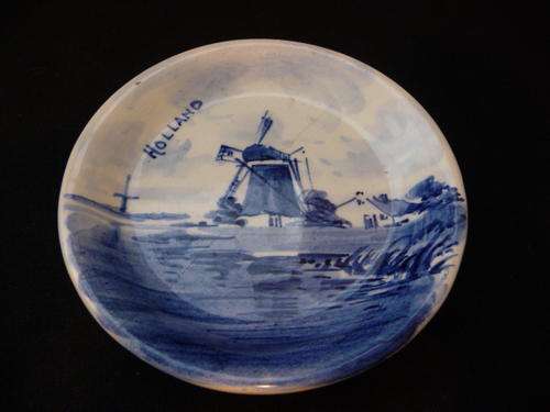 Small Delft Handpainted Plate