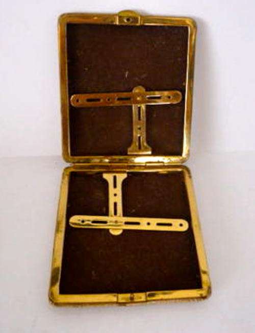 Vintage Ostrich Leather Cigarette Case
