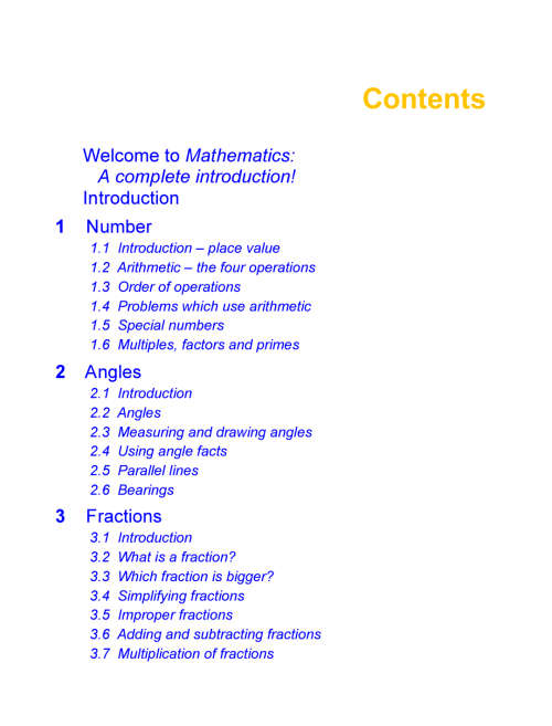 Mathematics: A Complete Introduction: Teach Yourself