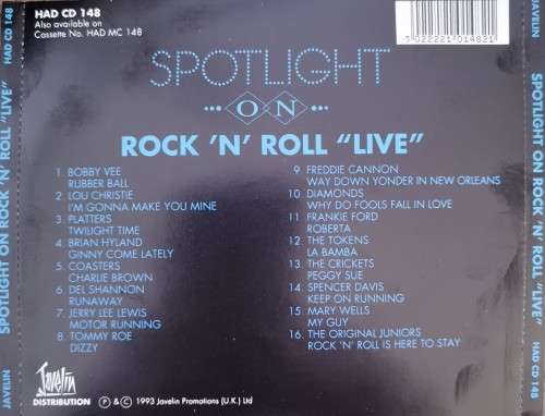 Various Artists - Spotlight On Rock `N` Roll `Live` (CD)