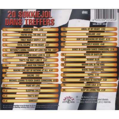 Various Artists - 20 Sokkie Jol Danstreffers (CD)