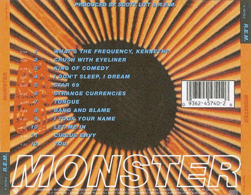 R. E. M. - Monster (CD)