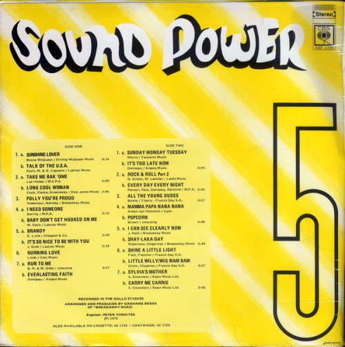 Sound Power 5 (Vinyl LP)