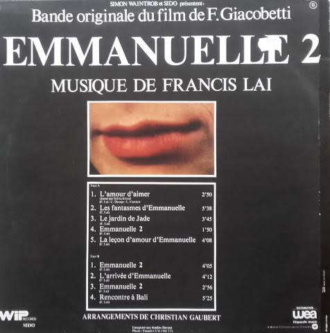 Francis Lai - Emmanuelle 2 (Vinyl LP France 863 002)