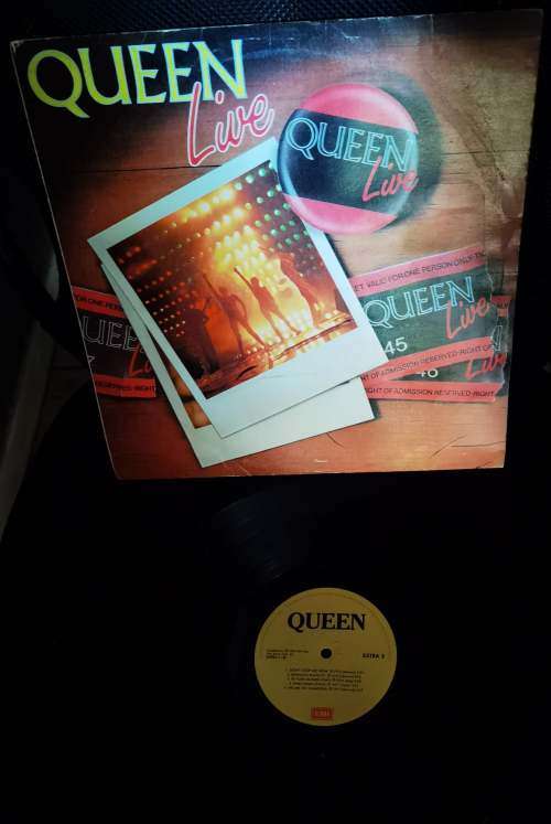 Queen - Queen Live (Vinyl) EXTRA 5. Year 1984 Media VG+/Sleeve VG