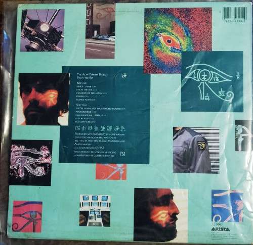Alan Parsons Project - Eye in the sky (Viny) AL9599 Media VG+ / Sleeve VG Water stain bottom front