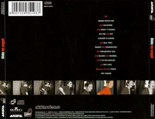 Dido - No Angel CD