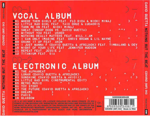 David Guetta - Nothing But The Beat (Double CD)