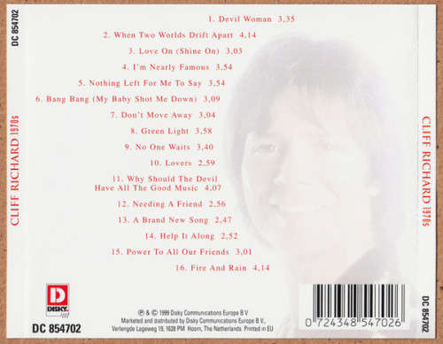 Cliff Richard - 1970s (CD)