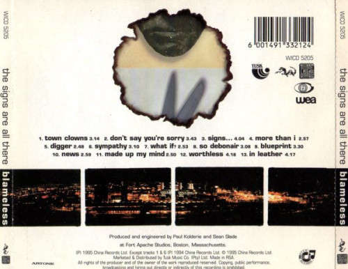Blameless - The Signs Are All There (CD)