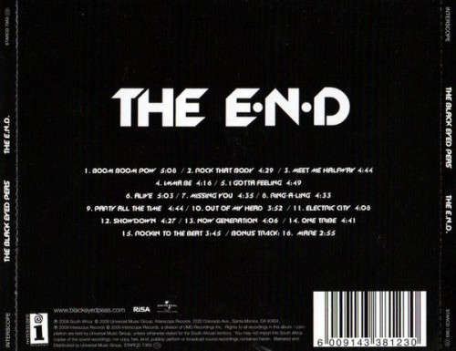 The Black Eyed Peas - The E.N.D (CD)