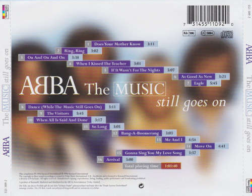 ABBA - The Music Still Goes On (CD)