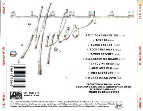 Alannah Myles - Alannah Myles (CD)