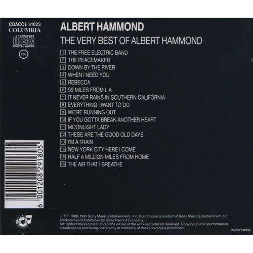Albert Hammond - The Very Best Of Albert Hammond (CD)