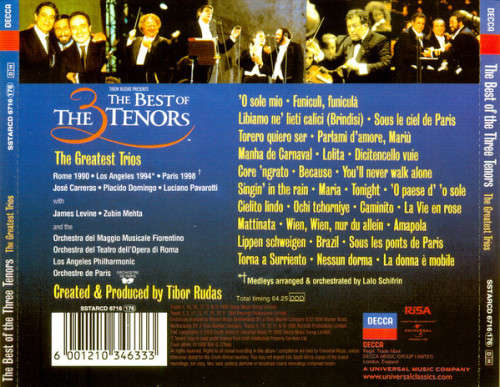 The Three Tenors - The Best Of The 3 Tenors (CD)