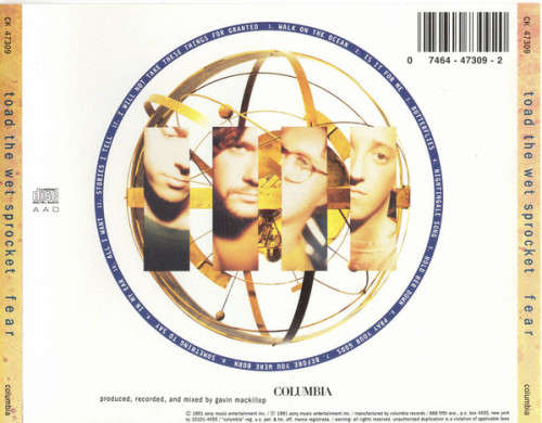 Toad The Wet Sprocket - Fear (CD)