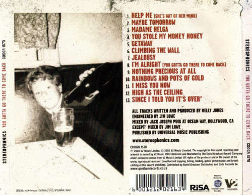 Stereophonics - You Gotta Go There To Come Back (CD)