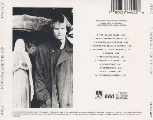 Sting - ...Nothing Like The Sun (CD)
