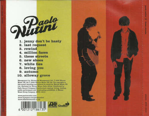 Paolo Nutini - These Streets (CD)