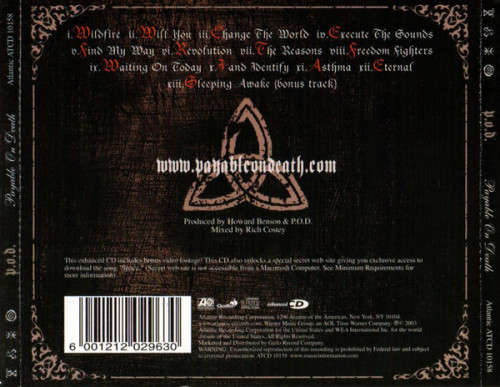 P.O.D. - Payable On Death (CD)