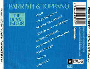 Parrish and Toppano - The Royal Falcon (CD)