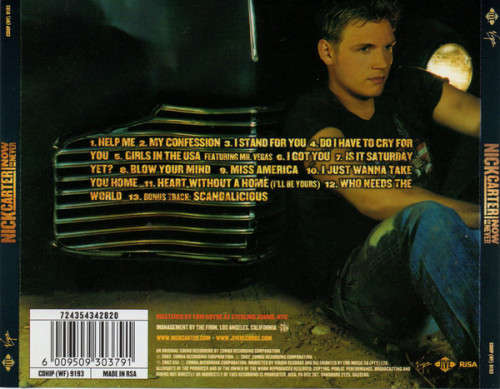 Nick Carter - Now Or Never (CD)