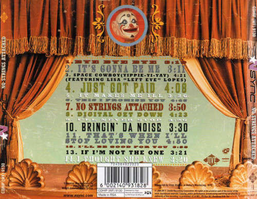 NSYNC - No Strings Attached (CD)