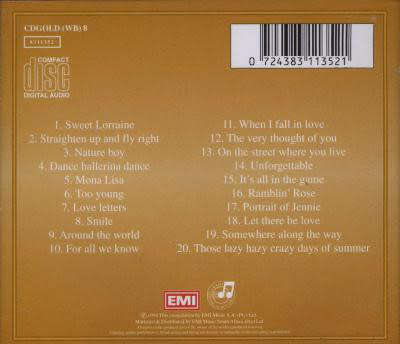 Nat King Cole - Gold - Greatest Hits Collection (CD)