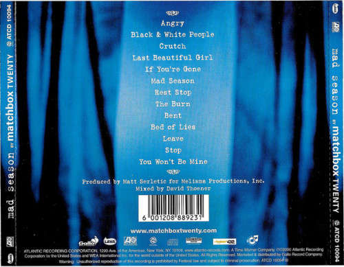Matchbox Twenty - Mad Season (CD)