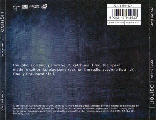 Liquido - At The Rocks (CD)