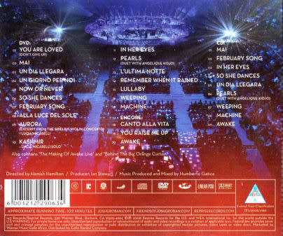 Josh Groban - Awake Live (CD/DVD)