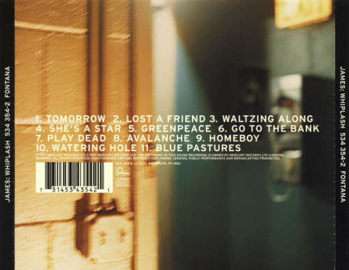 James - Whiplash (CD)