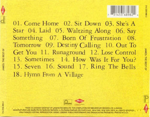 James - The Best Of (CD)