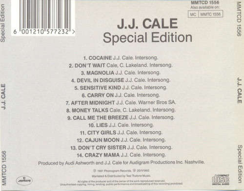 J.J. Cale - Special Edition (CD)